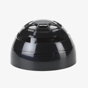 BLACK WIRELESS DUAL OPTICAL SMOKE DETECTOR